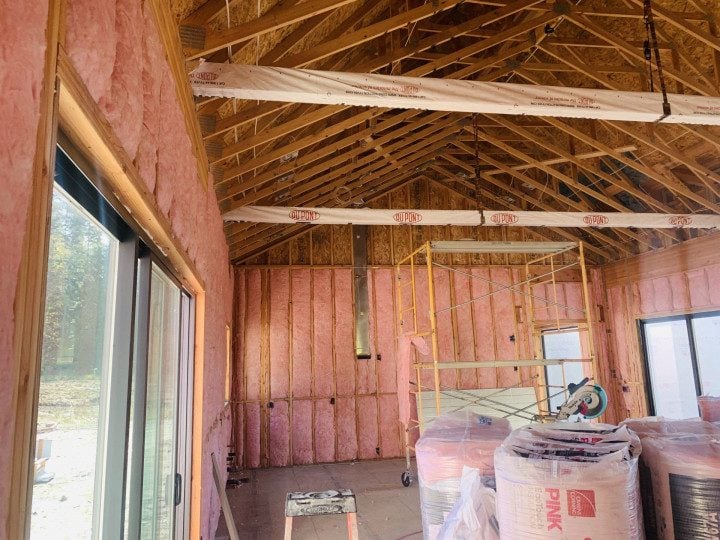 House Insultaion rolls ready to be installed- Large Photo