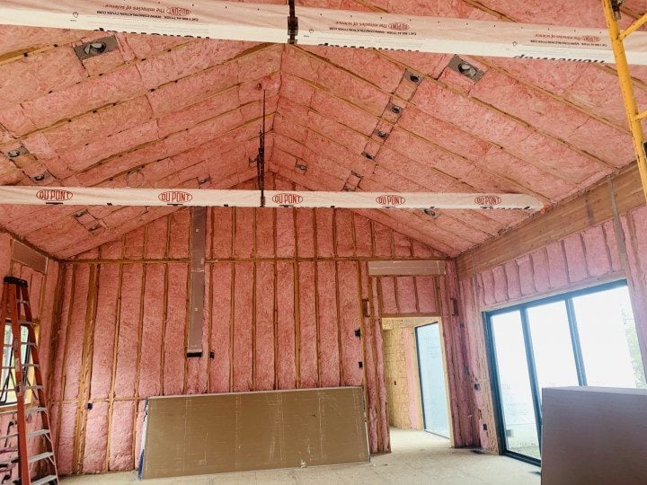 Professionally insulated building interior - Large Photo