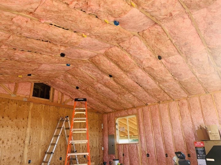 Insulated barn walls