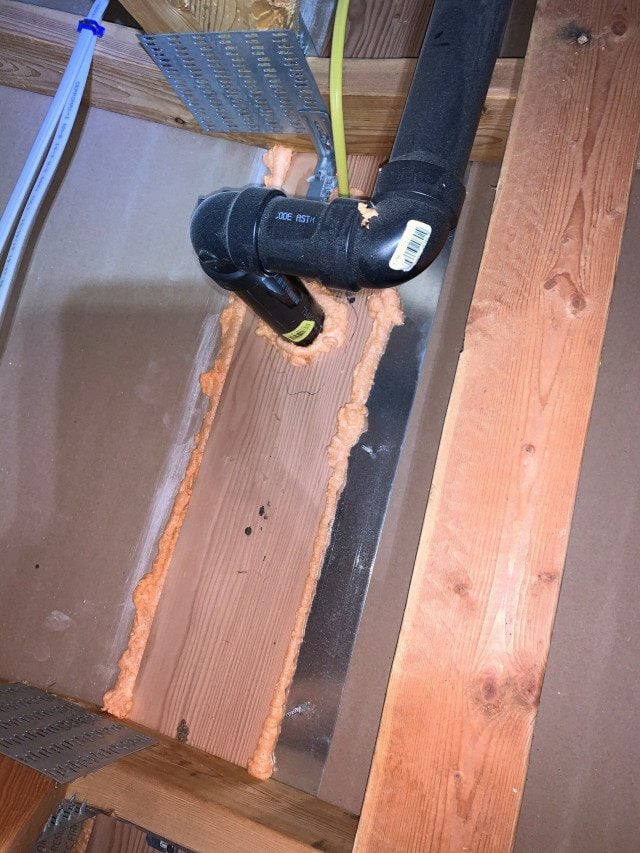 Piping air seal insulation