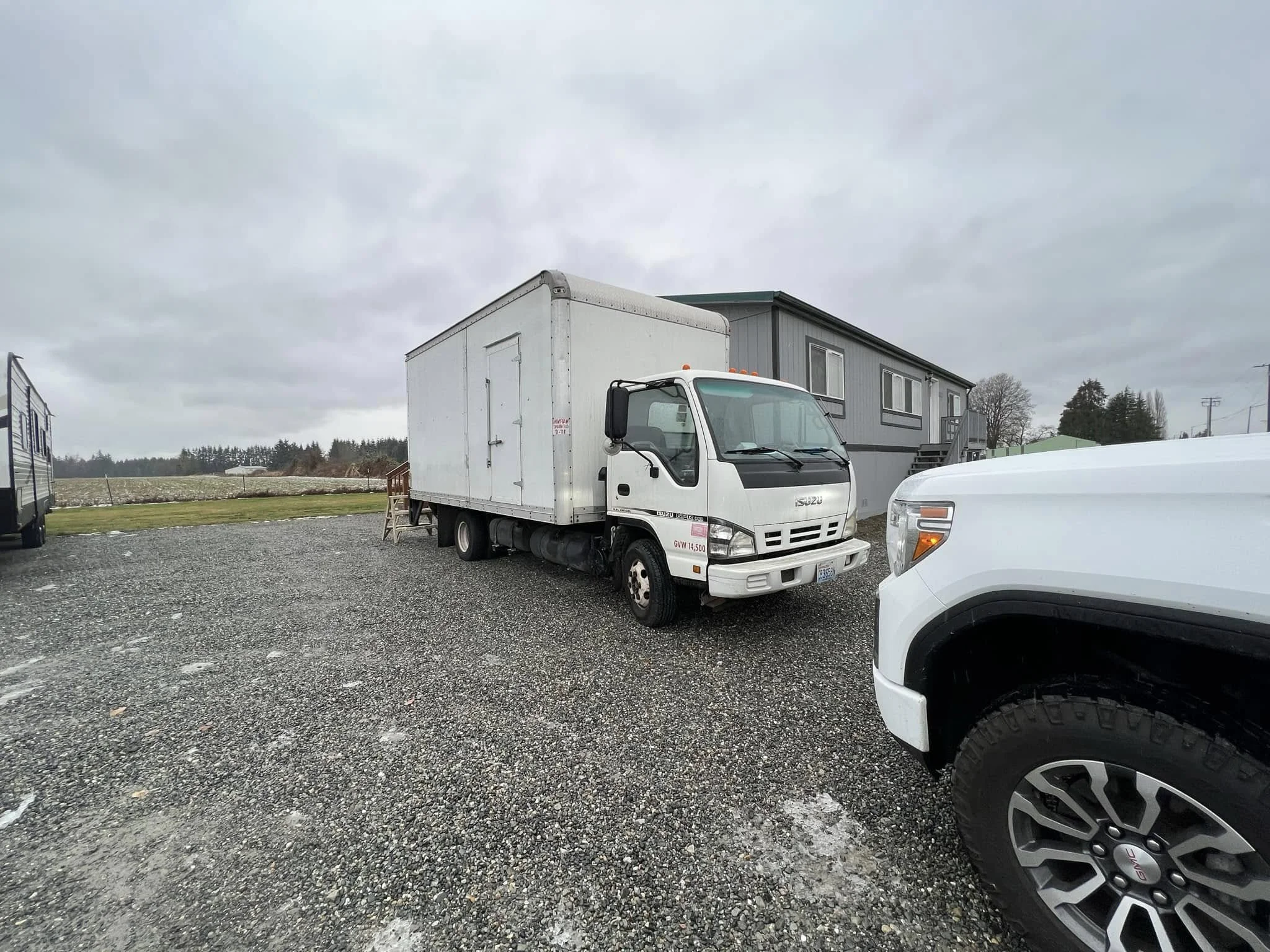 truck parked